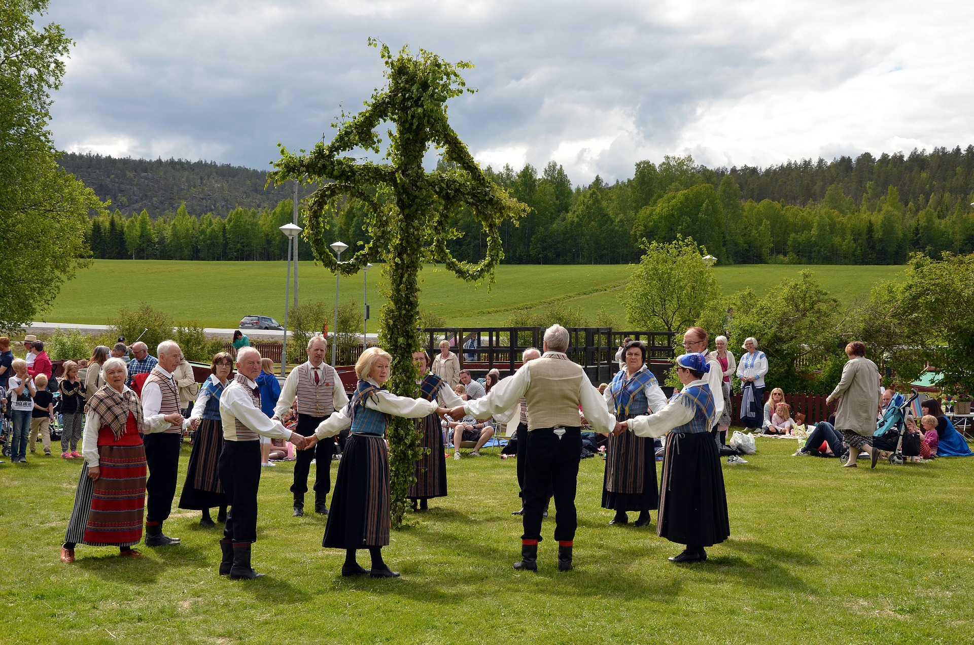 Midsommarafton 2021 hos Görans Jordgubbar